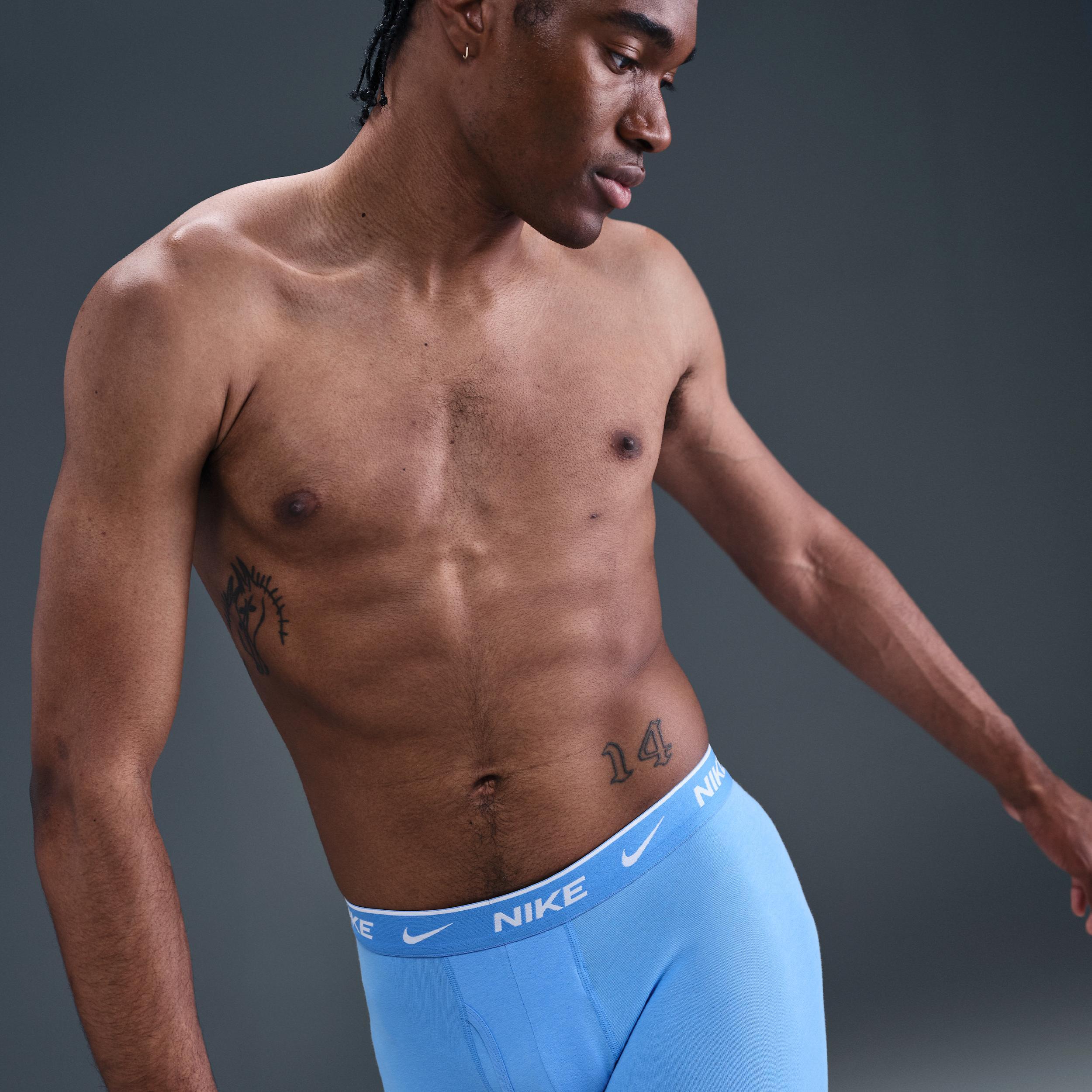 Nike Dri-FIT Essential Cotton Stretch Men's Boxer Briefs (3-Pack) Product Image