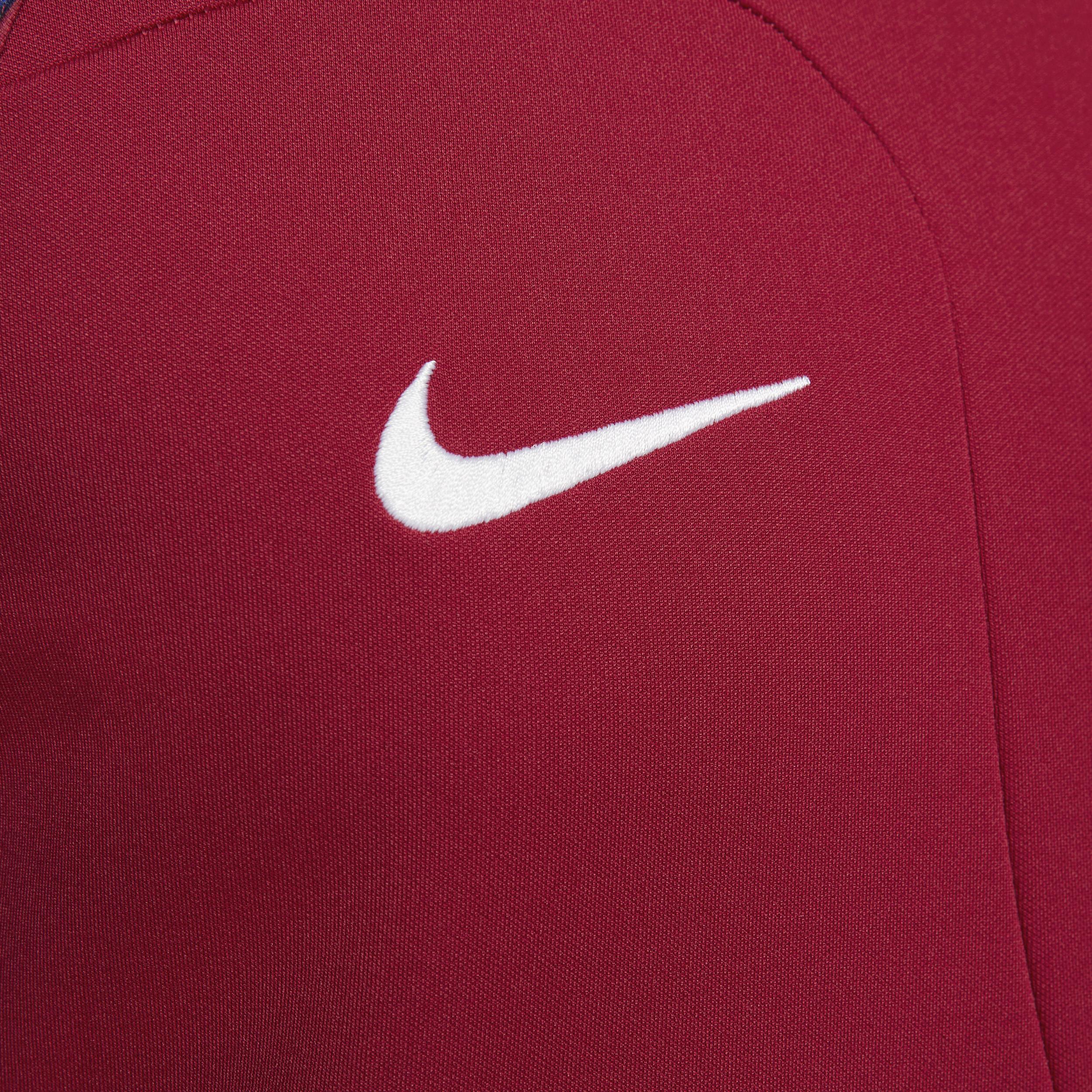 Men's Nike Red Barcelona 2023/24 Academy Pro Anthem Raglan Performance Full-Zip Jacket, Size: 2XL, Bar Red Product Image