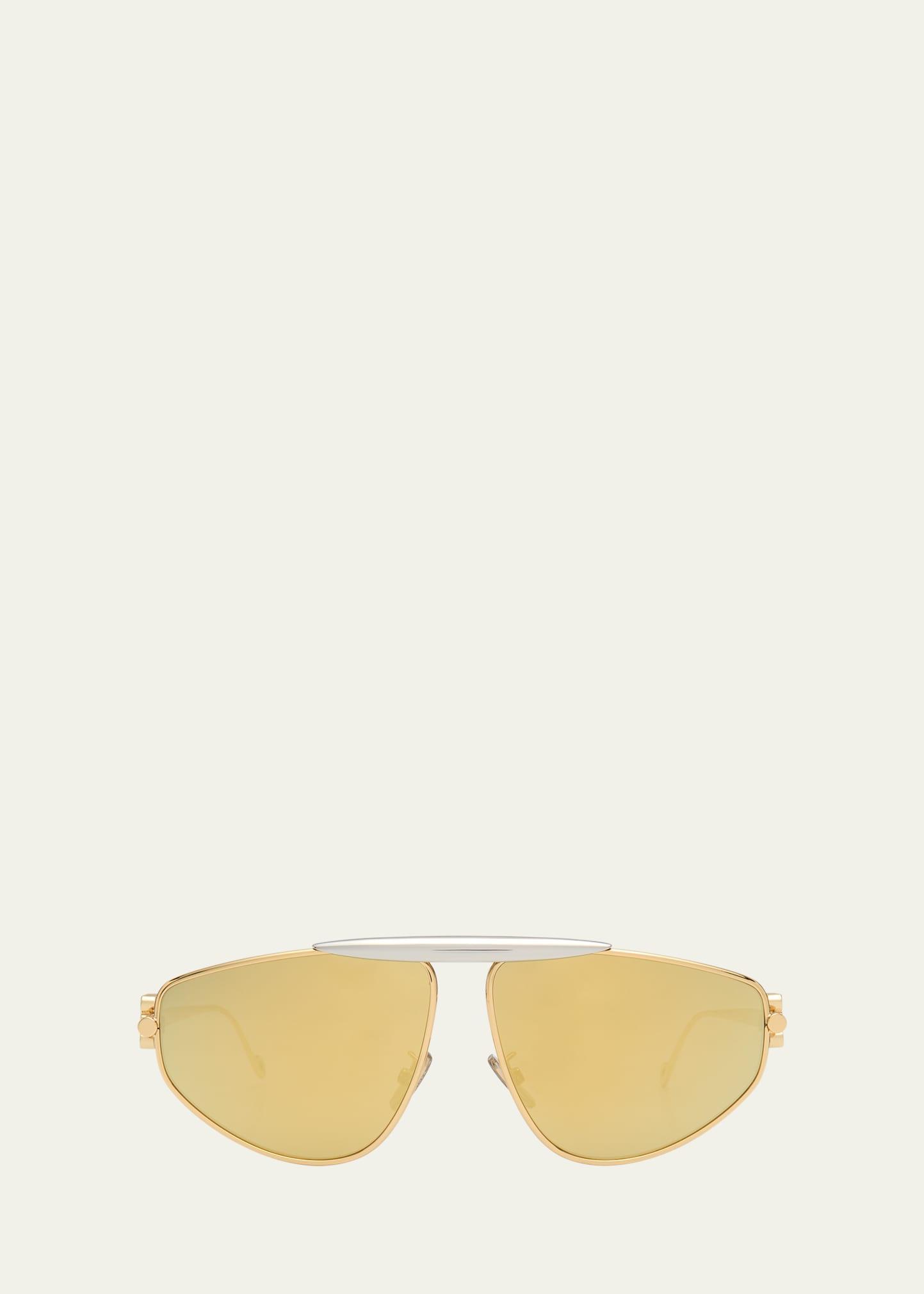 Anagram Metal Alloy Aviator Sunglasses Product Image