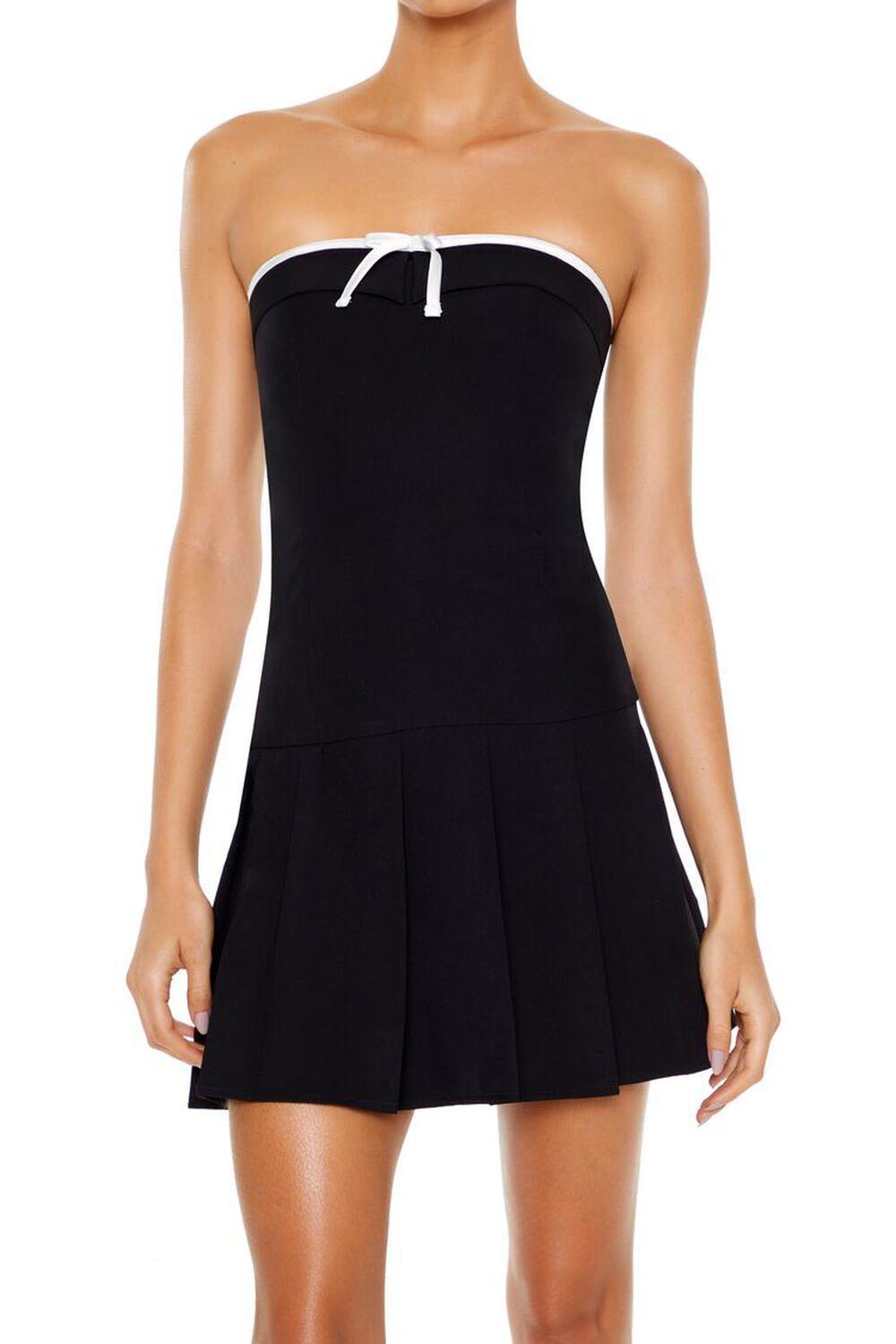 Strapless Bow Mini Dress | Forever 21 Product Image