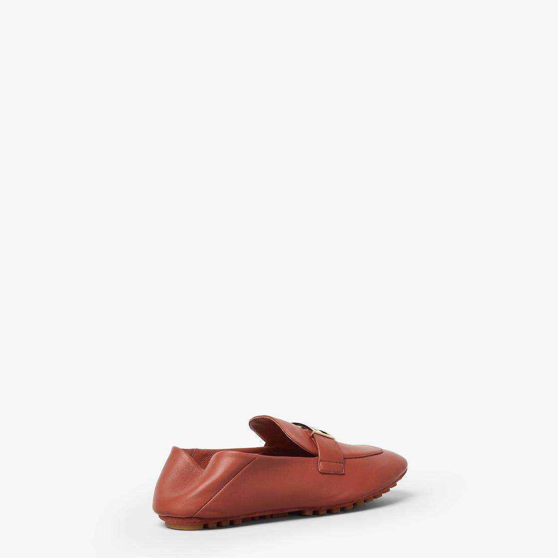BaguetteSienna leather loafers Product Image