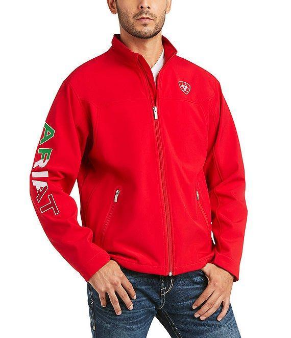 Ariat Team Softshell Mexico Water-Resistant Full-Zip Jacket Product Image