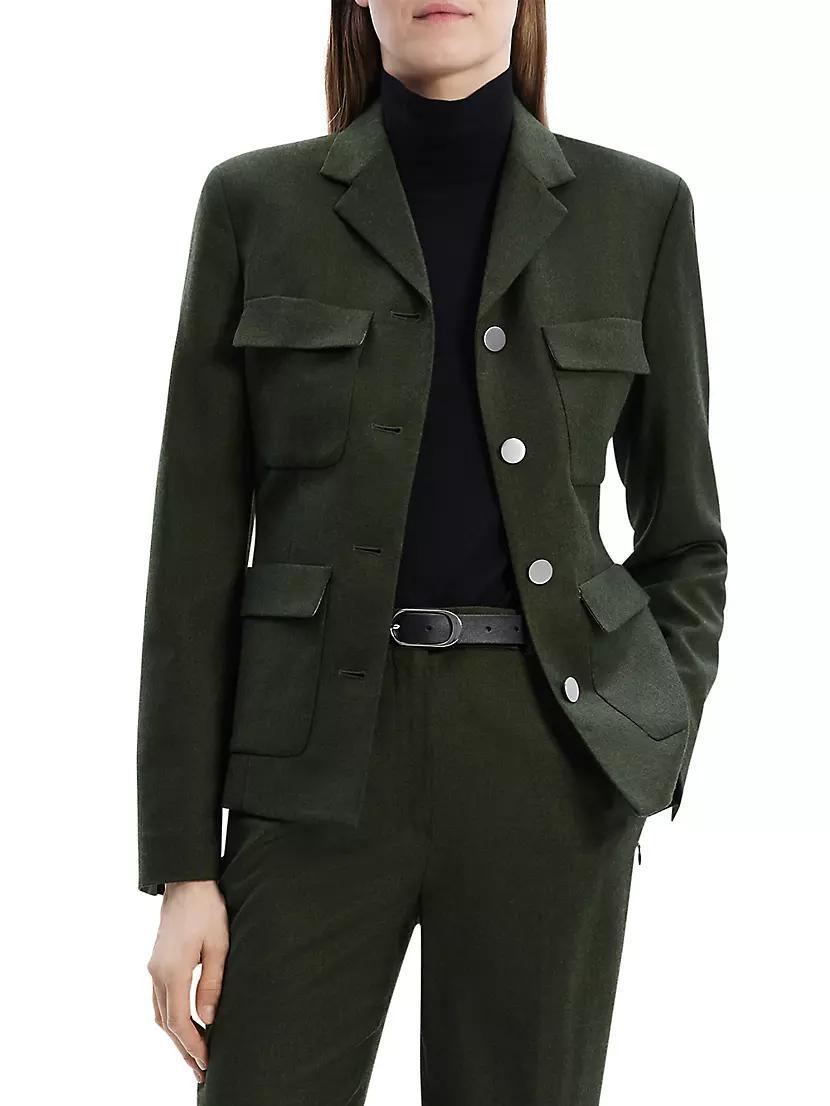 Wool Military Jacket Product Image