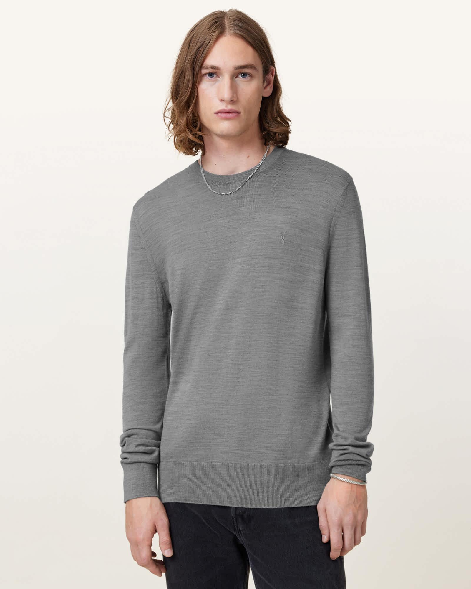 Mode Merino Crew Neck Ramskull Sweater Product Image