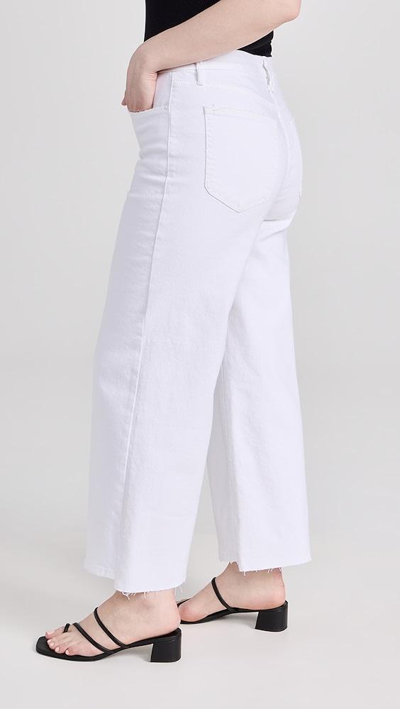 Good American Good Waist Palazzo Crop Jeans | Shopbop Product Image