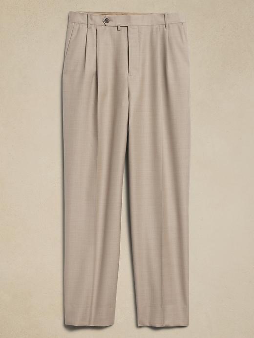 Signature Italian Rustico Wide-Leg Suit Pant Product Image