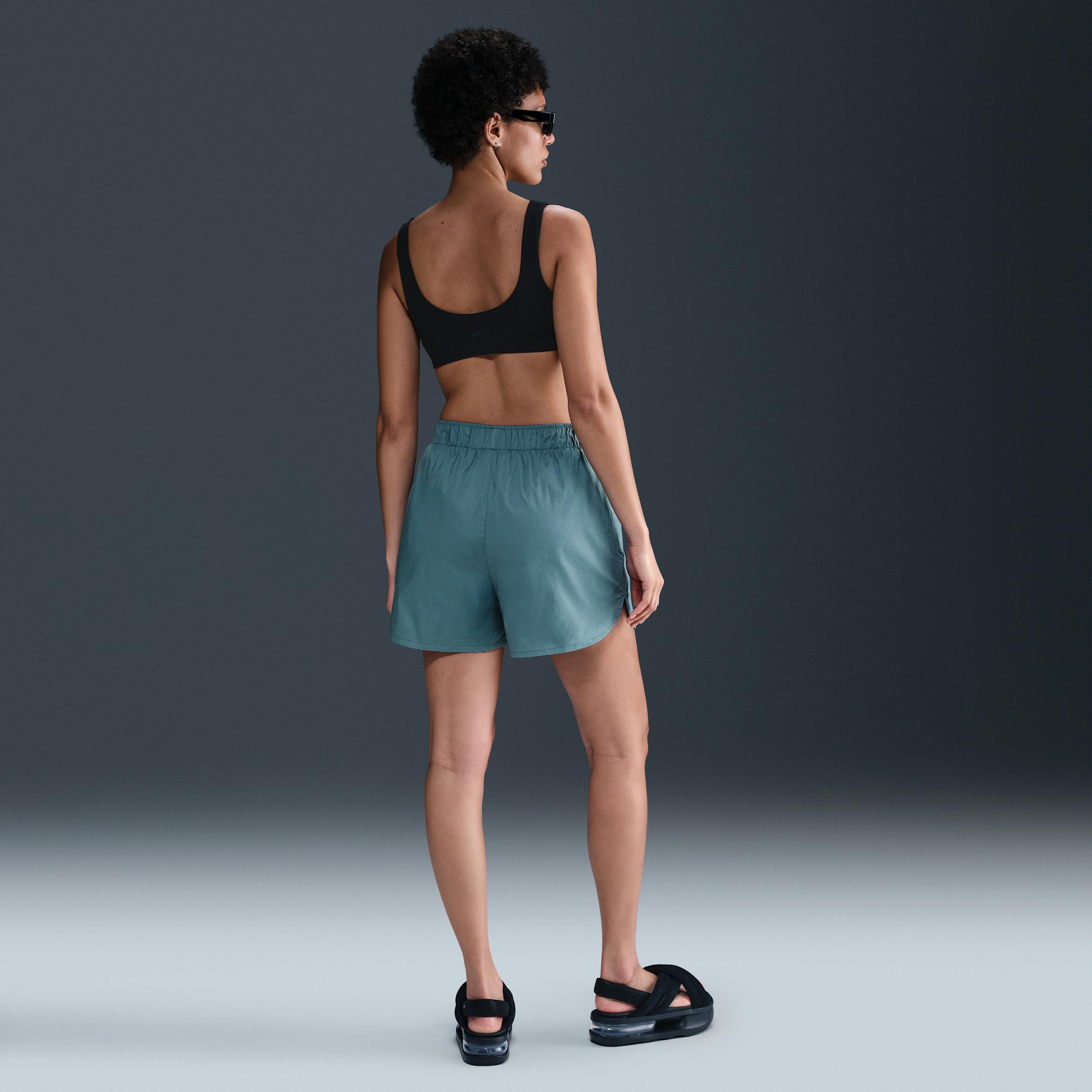 Women's Nike Sportswear Chill Poplin Mid-Rise 5" Shorts Product Image