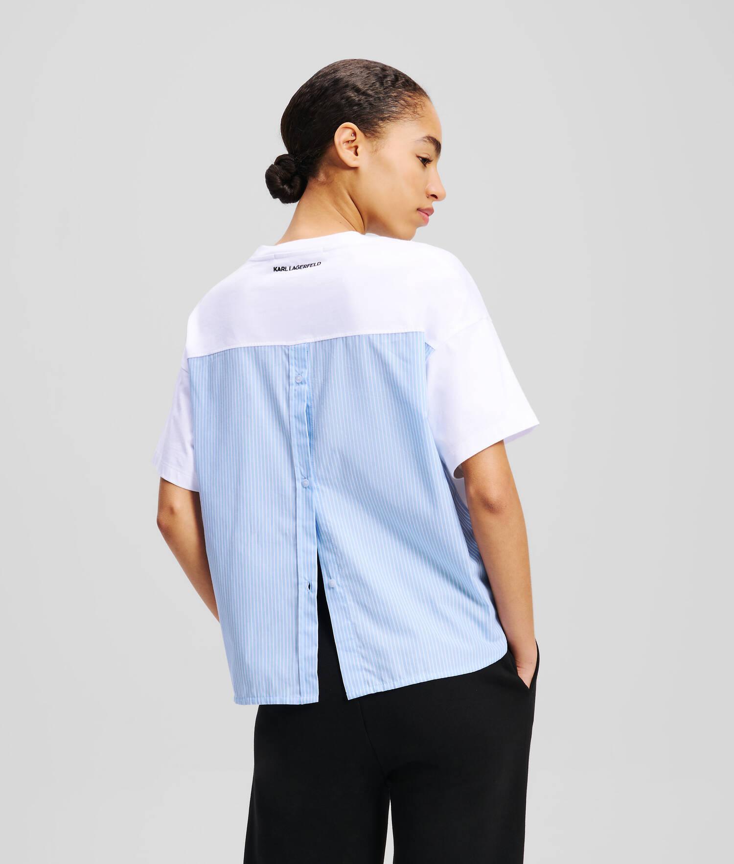 IKON FABRIC MIX T-SHIRT Product Image