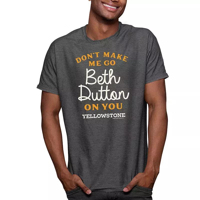 Big & Tall Yellowstone Beth Dutton Tee, Mens Product Image
