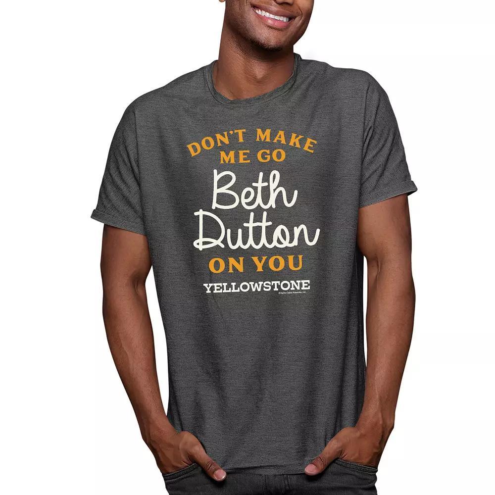Big & Tall Yellowstone Beth Dutton Tee, Mens Product Image