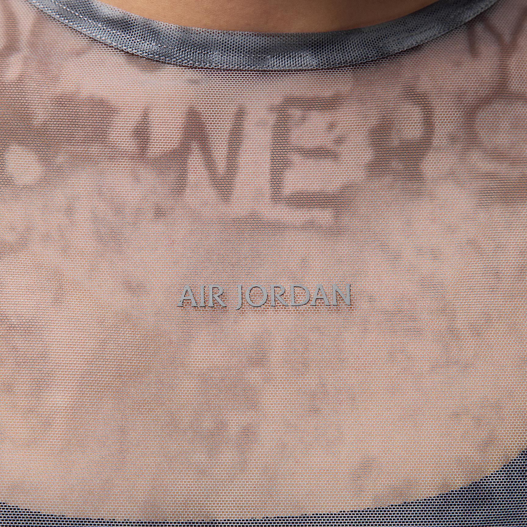 Women's Air Jordan Mesh Long-Sleeve Top Product Image