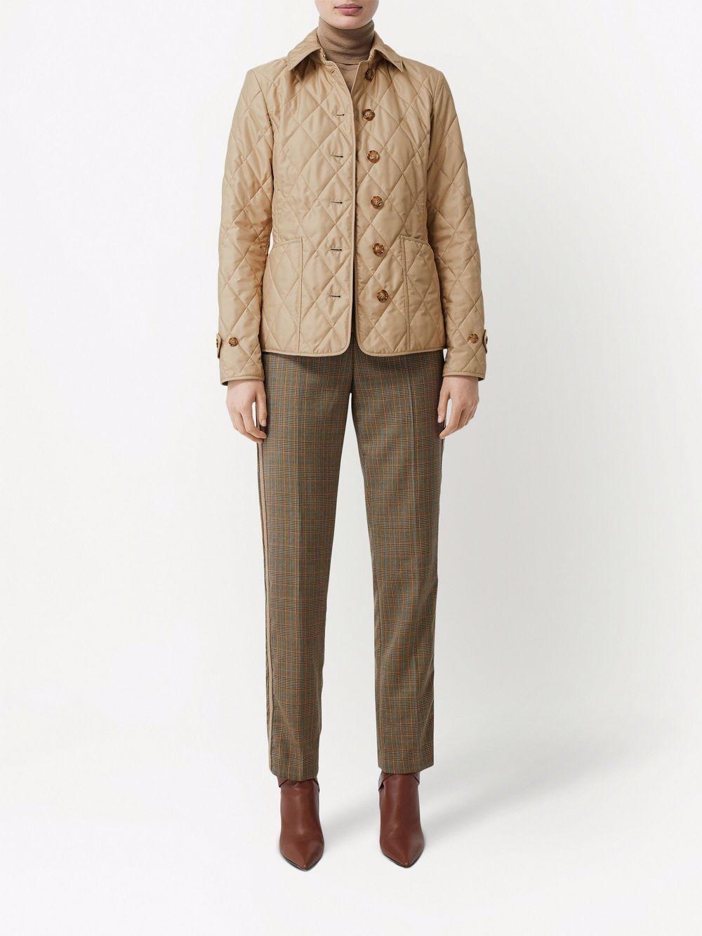 diamond-quilted jacket Product Image