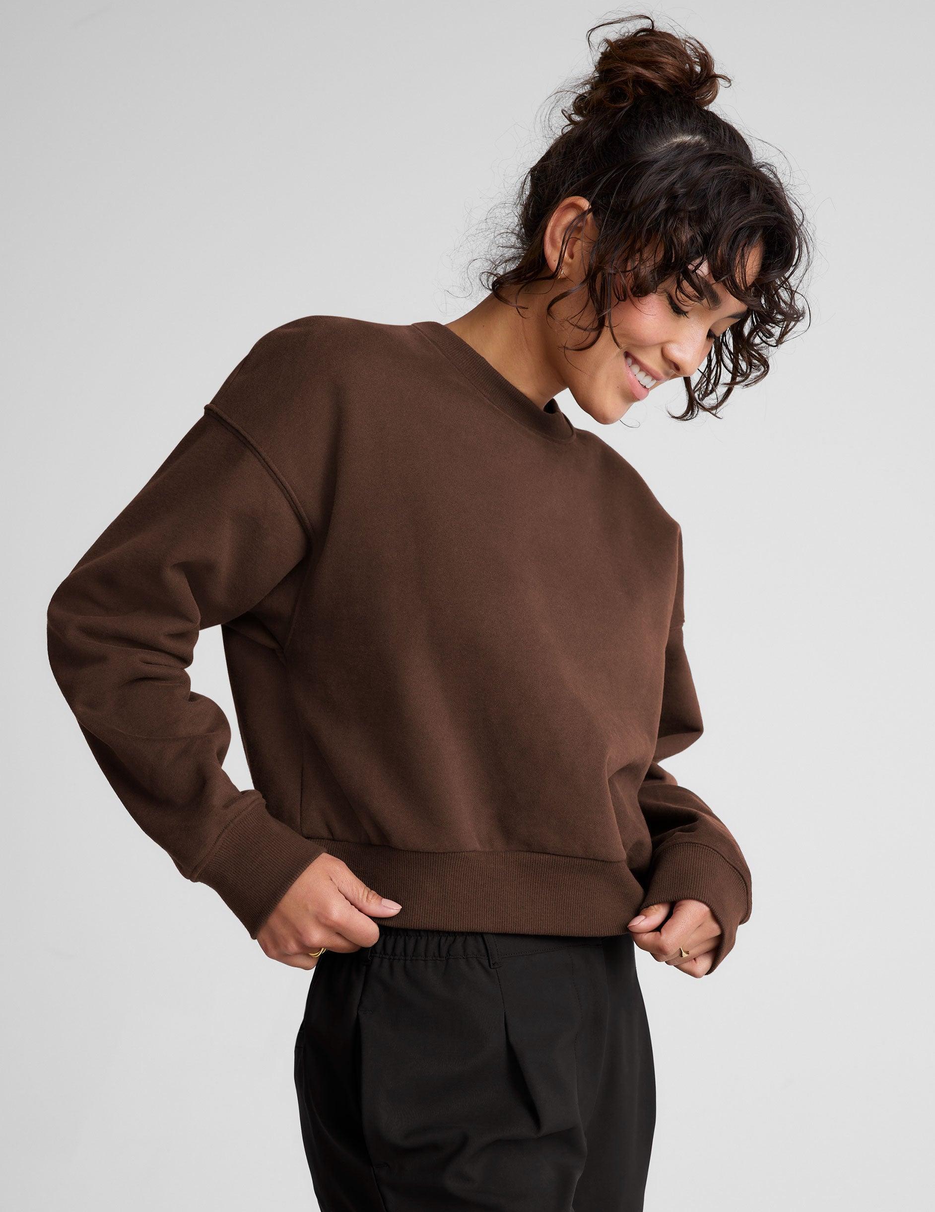 LuxeFleece Crewneck Sweatshirt Product Image