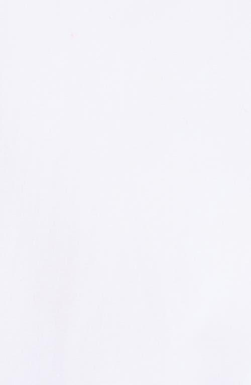 VALENTINO Bow-waist Long-sleeve Mini Shirtdress In White Product Image