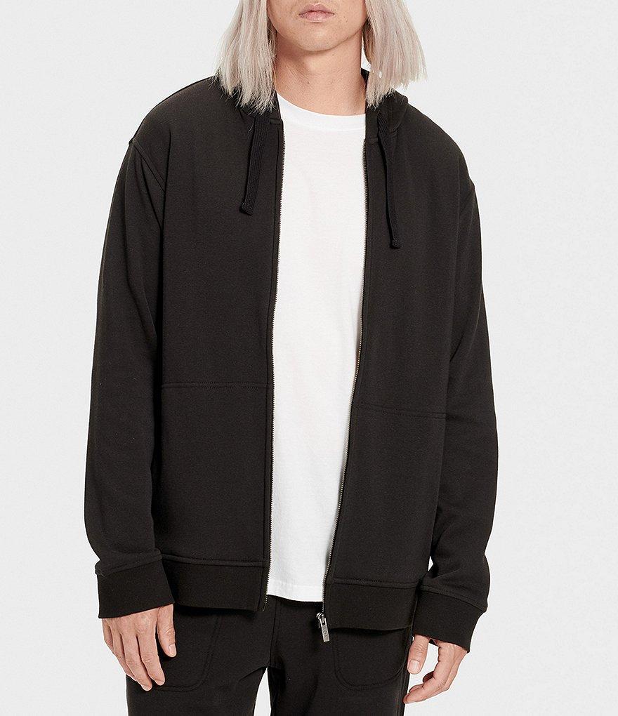 UGG® Gordon Long Sleeve Double Full Zip Knit Fleece Hoodie Product Image