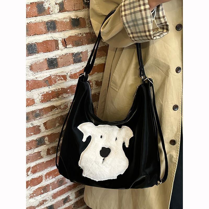 Dog Applique Tote Bag Product Image