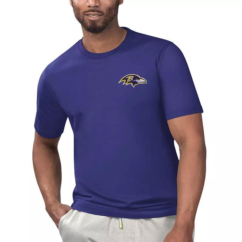 Mens Margaritaville Baltimore Ravens Licensed to Chill T-Shirt Product Image