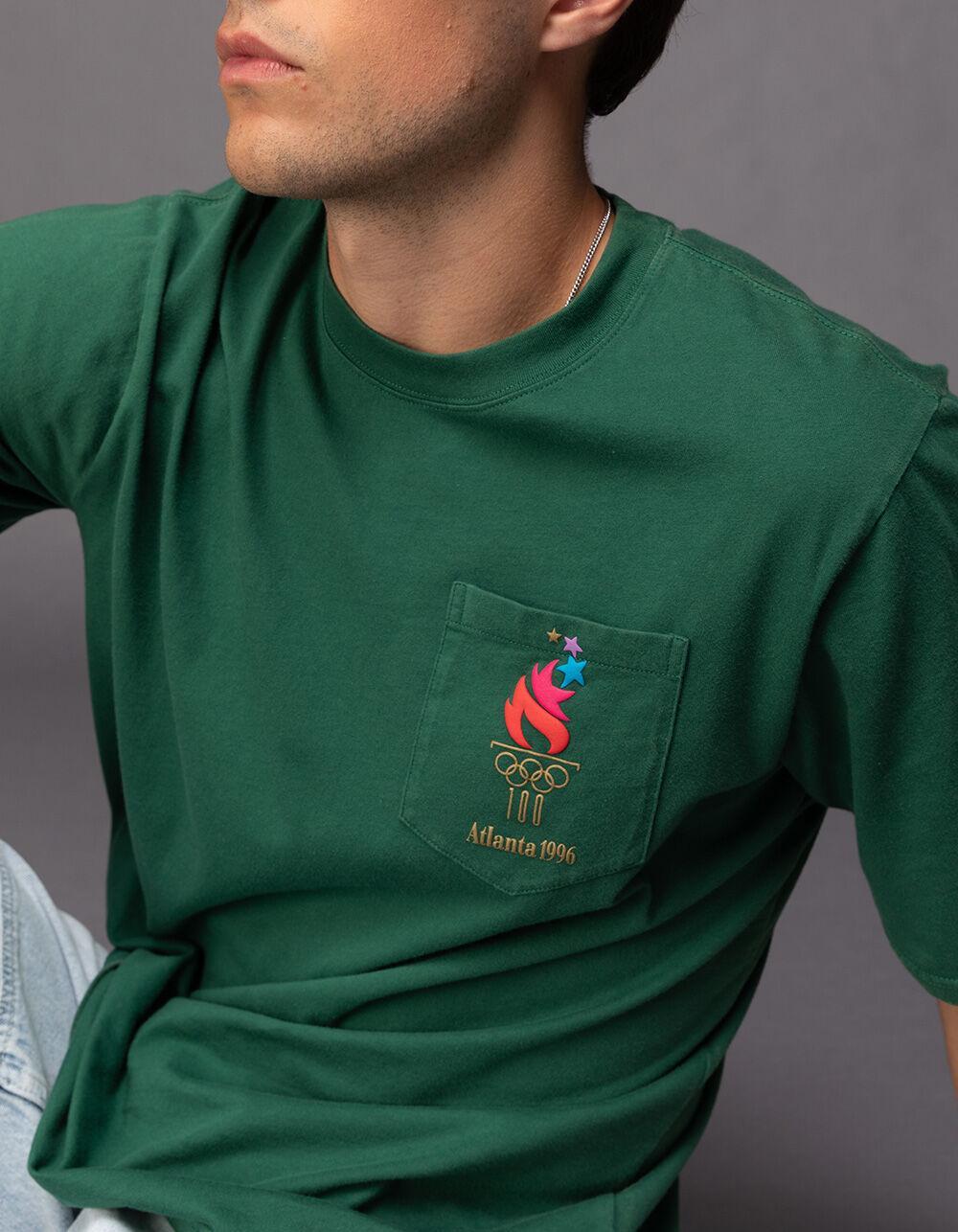 OLYMPICS Atlanta 1996 Mens Pocket Tee - FOREST Product Image