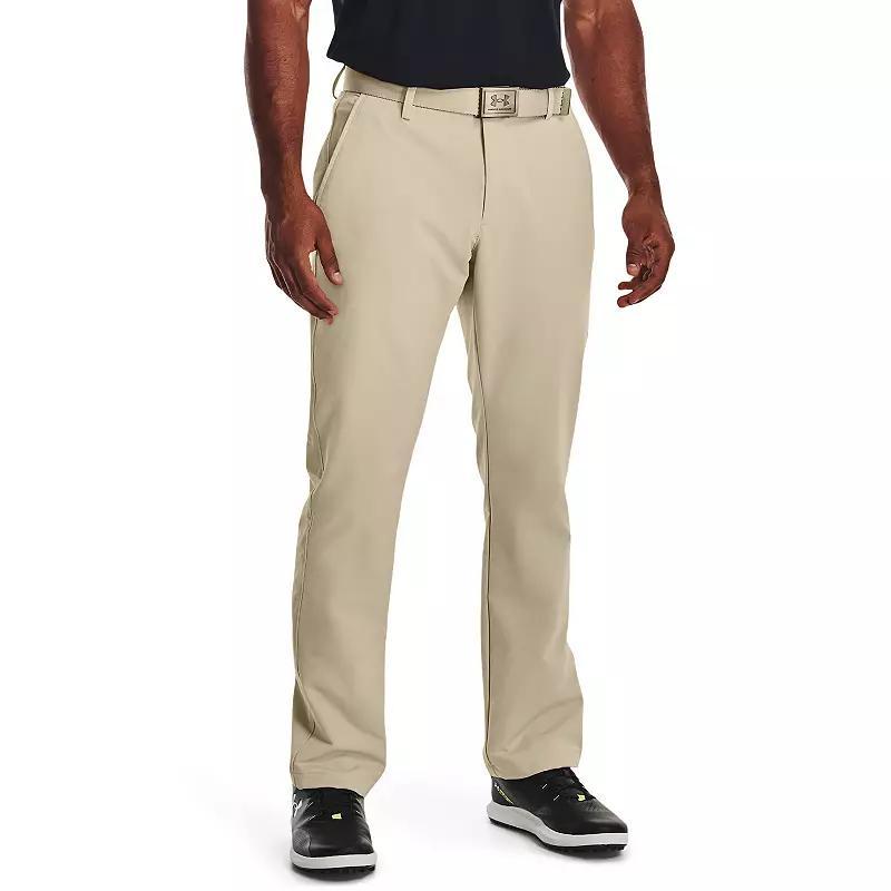Men's Under Armour Tech Moisture-Wicking Golf Pants, Size: 38X30, Black Navy Product Image