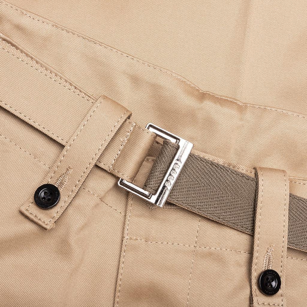 Cotton Chino Pants - Beige Male Product Image