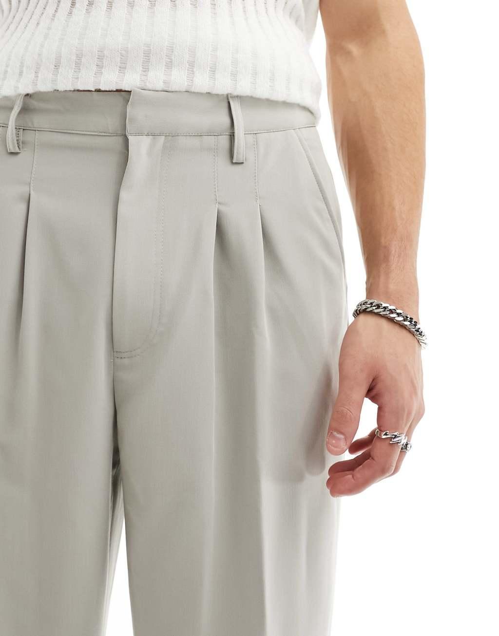 COLLUSION relaxed tailored pants Product Image