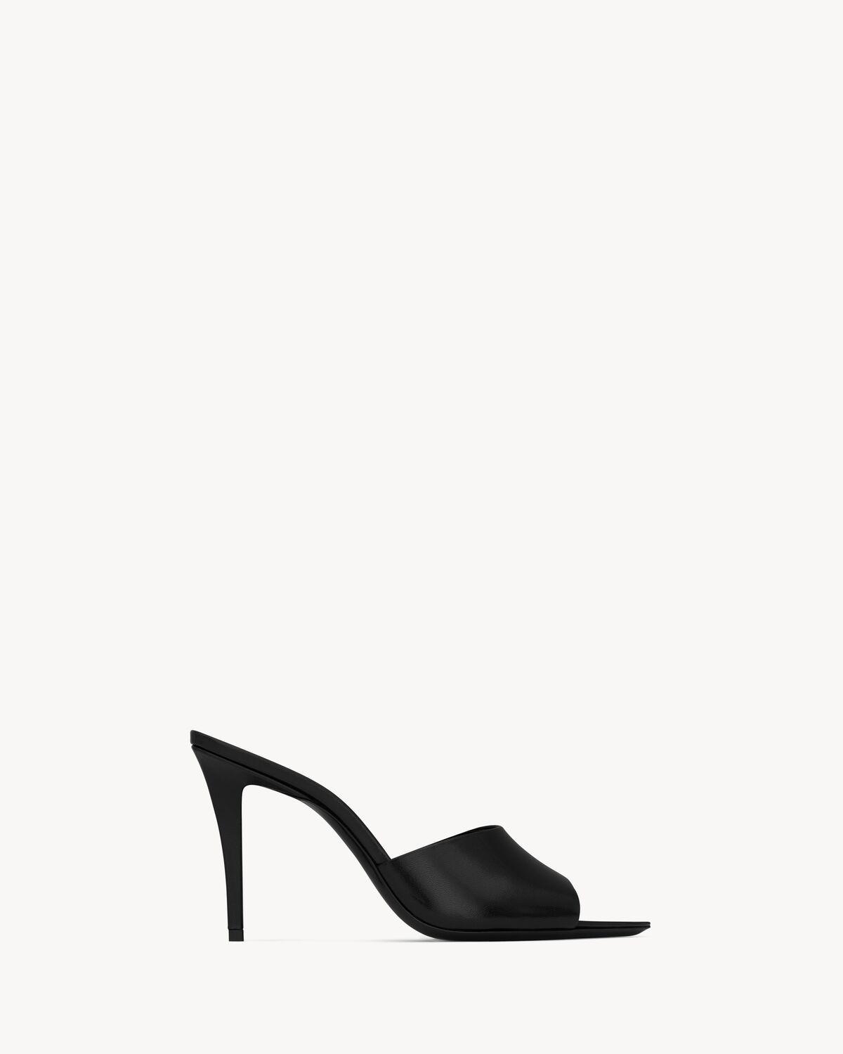 ROMY mules in smooth leather | Saint Laurent | YSL.com Product Image
