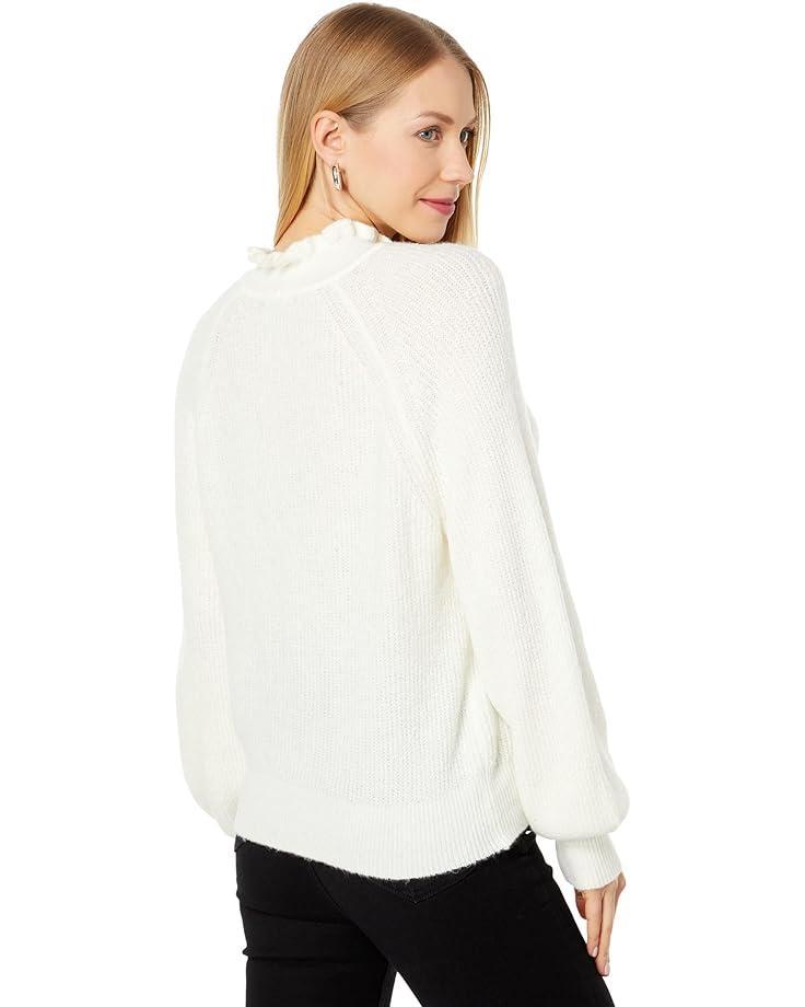 Short Sleeve V-neck Sweater Product Image
