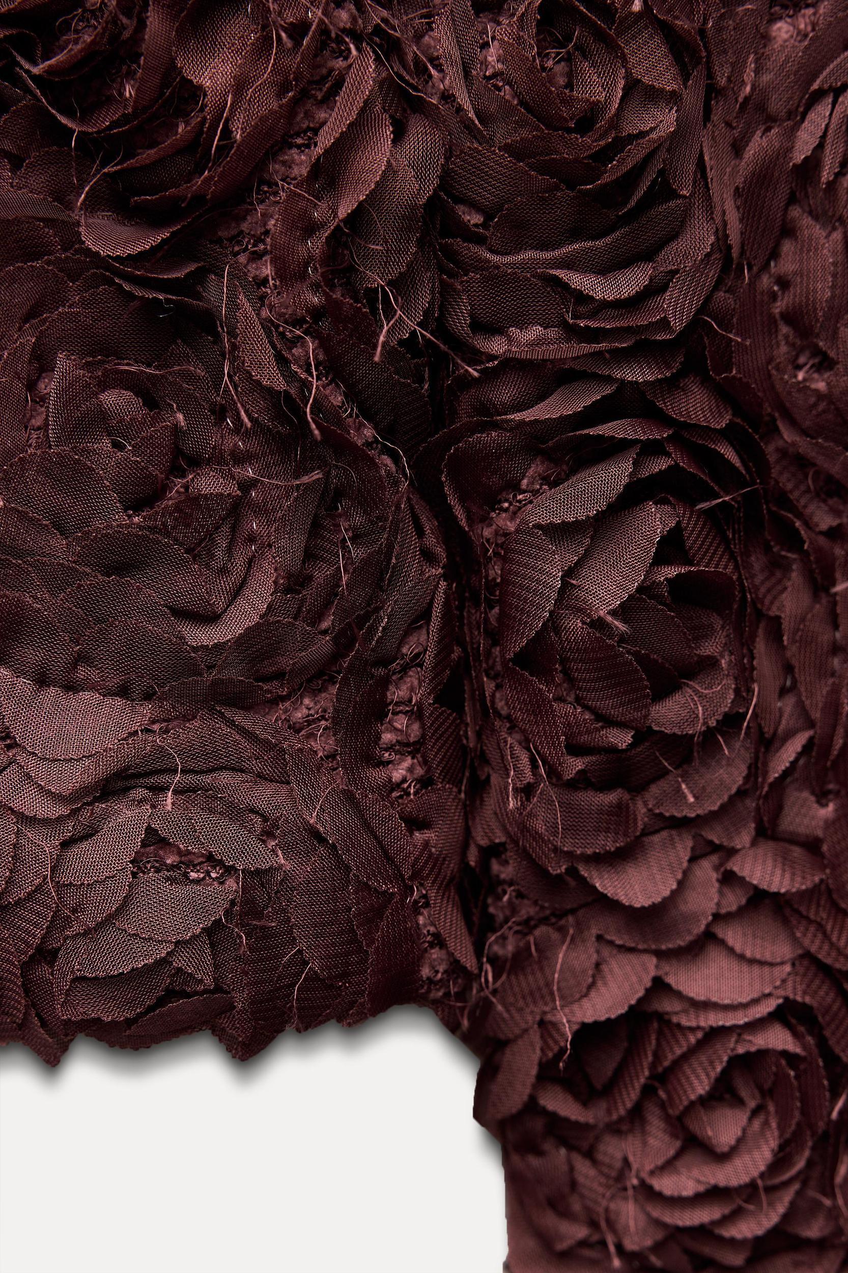 STRUCTURED FLORAL CROP JACKET Product Image