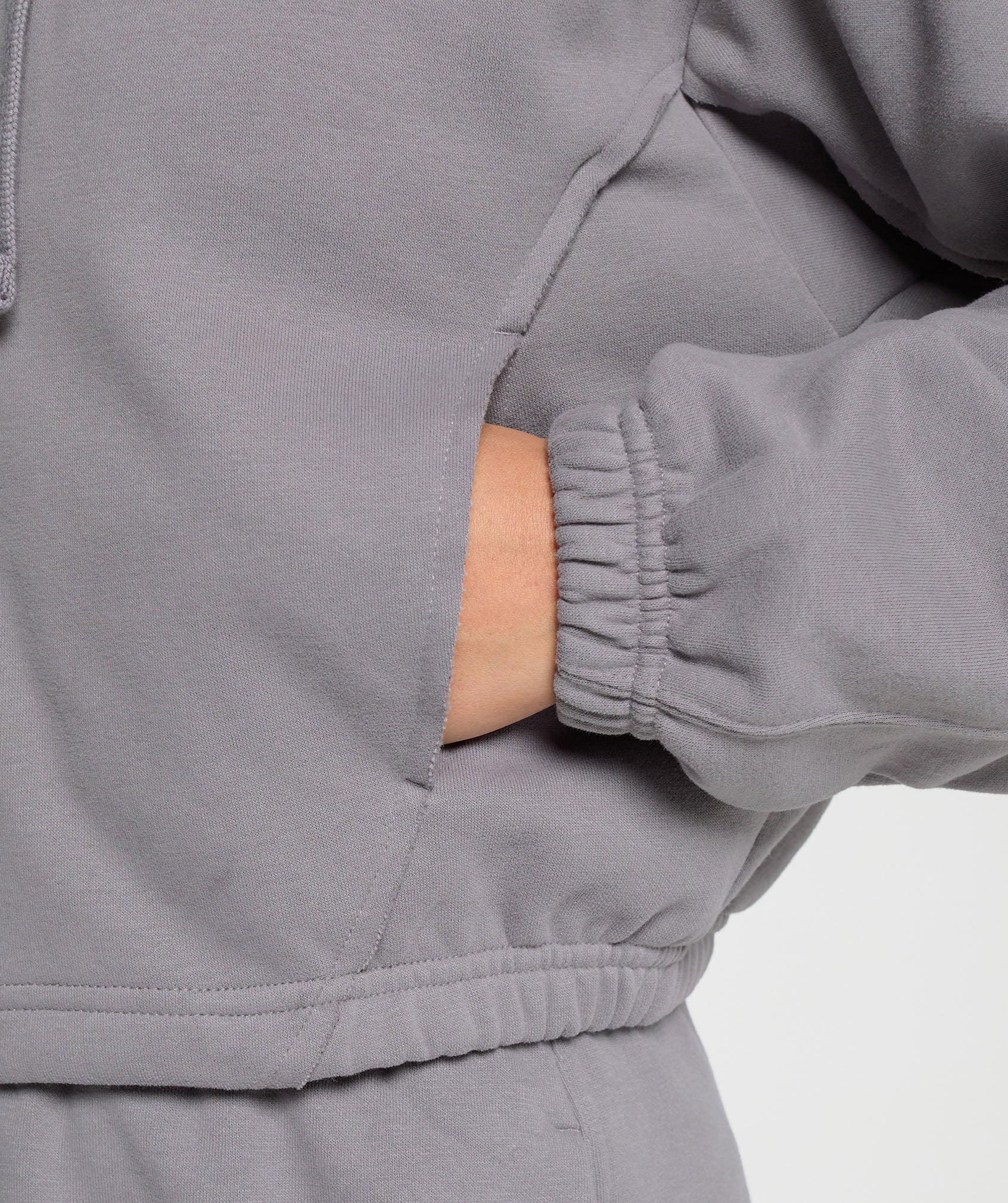 Fleece Zip Hoodie Product Image