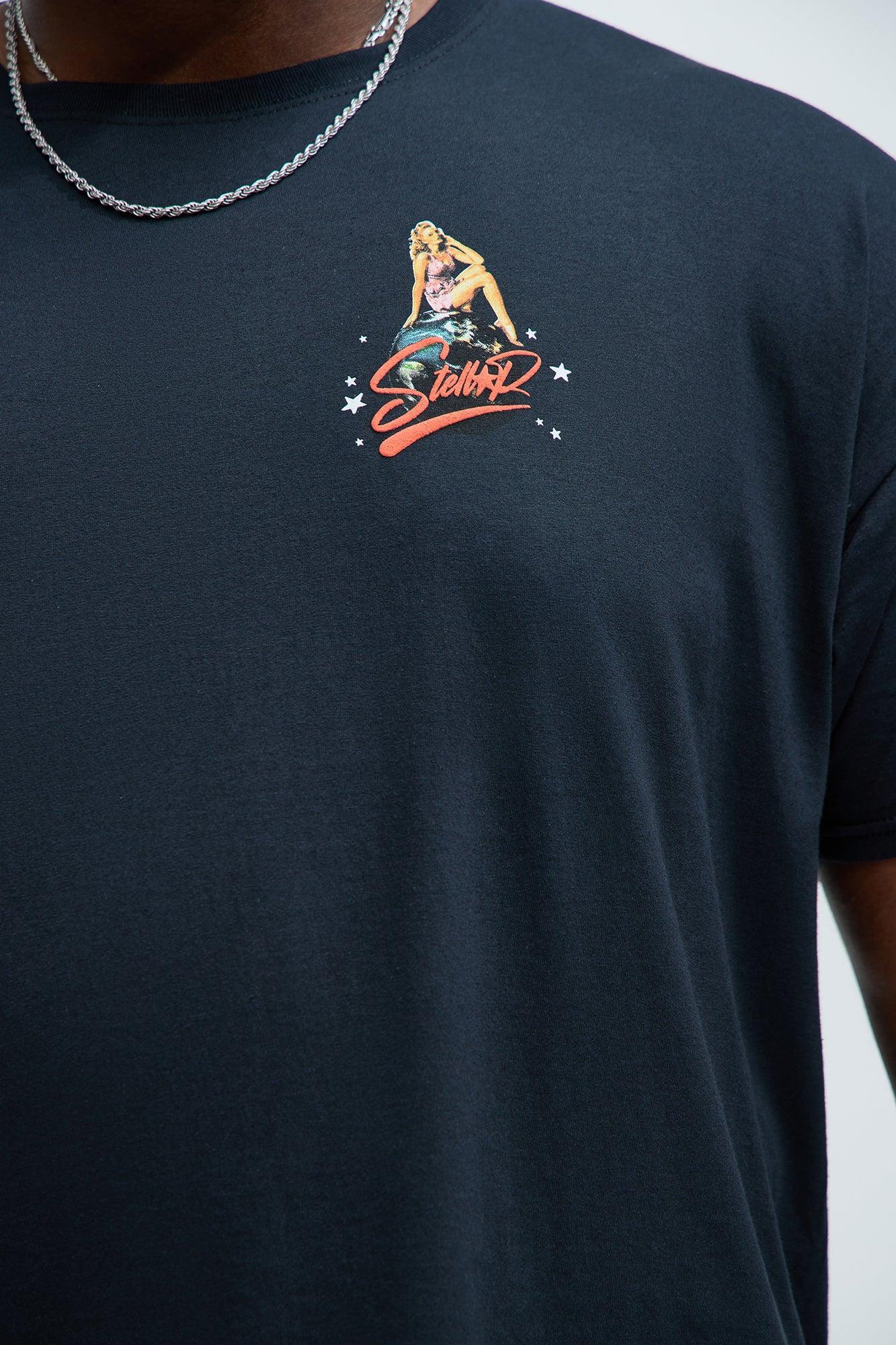 Out Of This World Stellar Short Sleeve Tee - Black Product Image