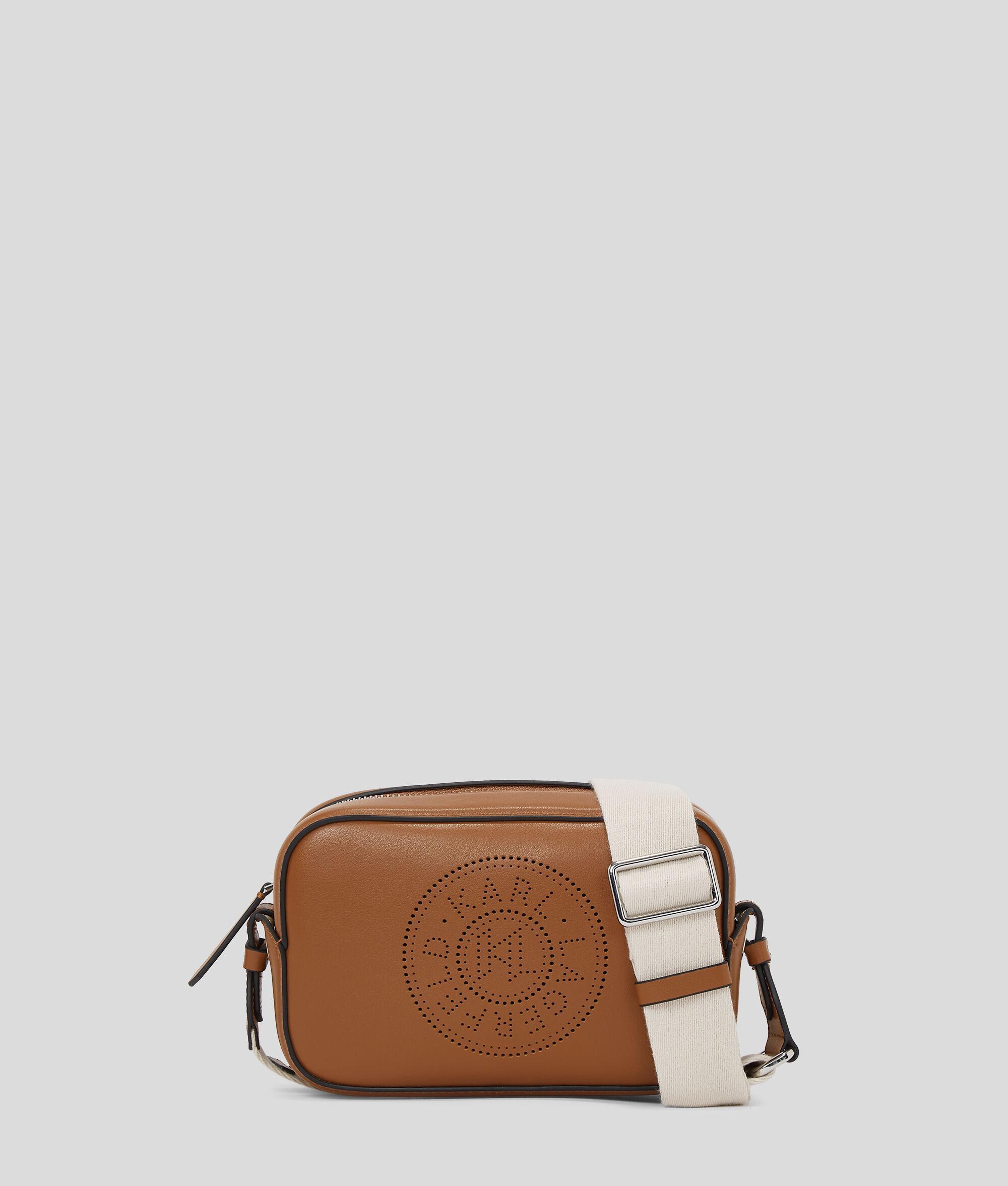 K/CIRCLE PERFORATED CROSSBODY BAG Product Image