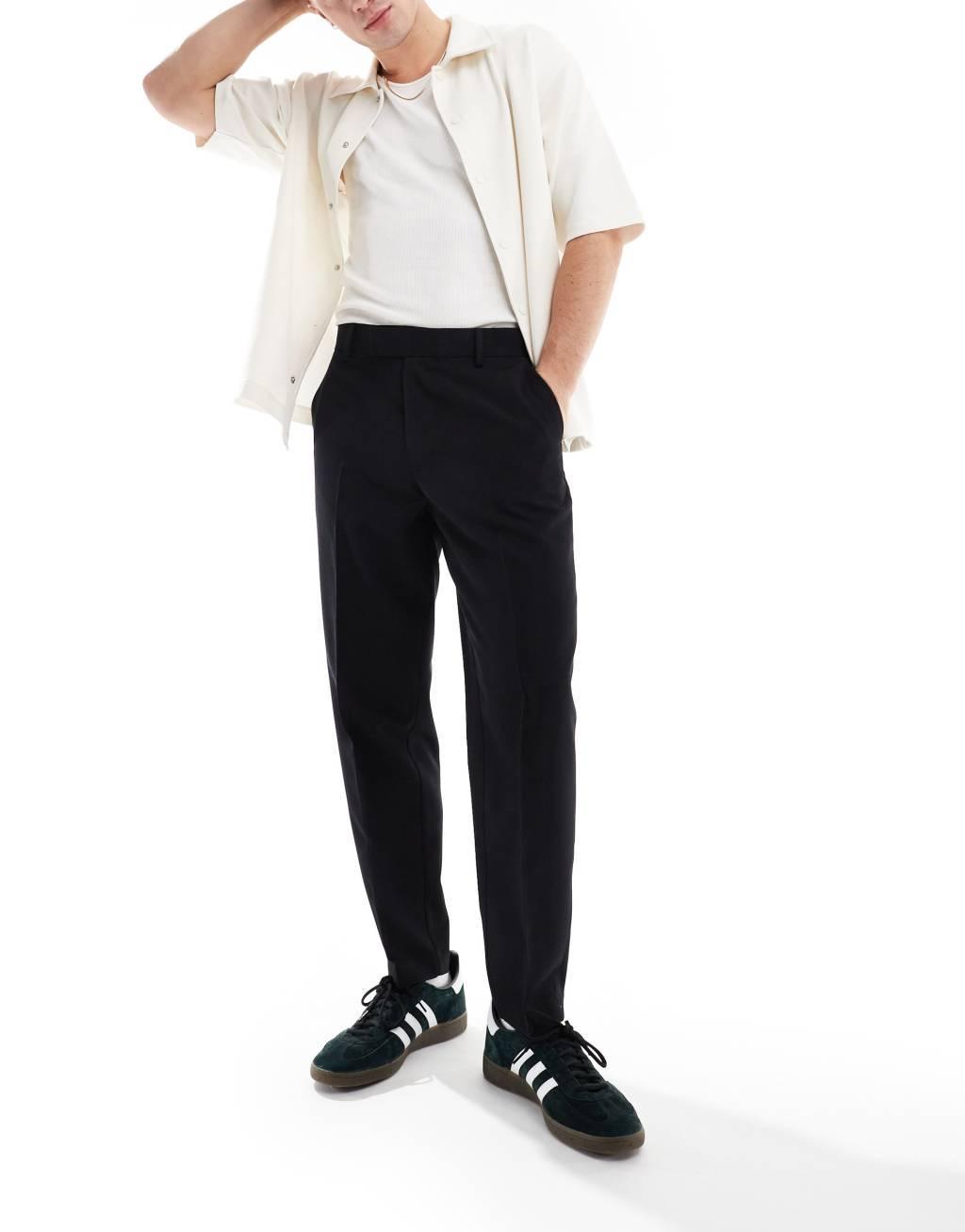 ASOS DESIGN smart oversized tapered pants Product Image