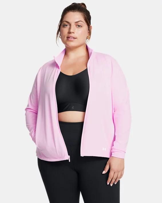 Women's Under Armour Motion Jacket, Size: Medium, Silica Green Product Image