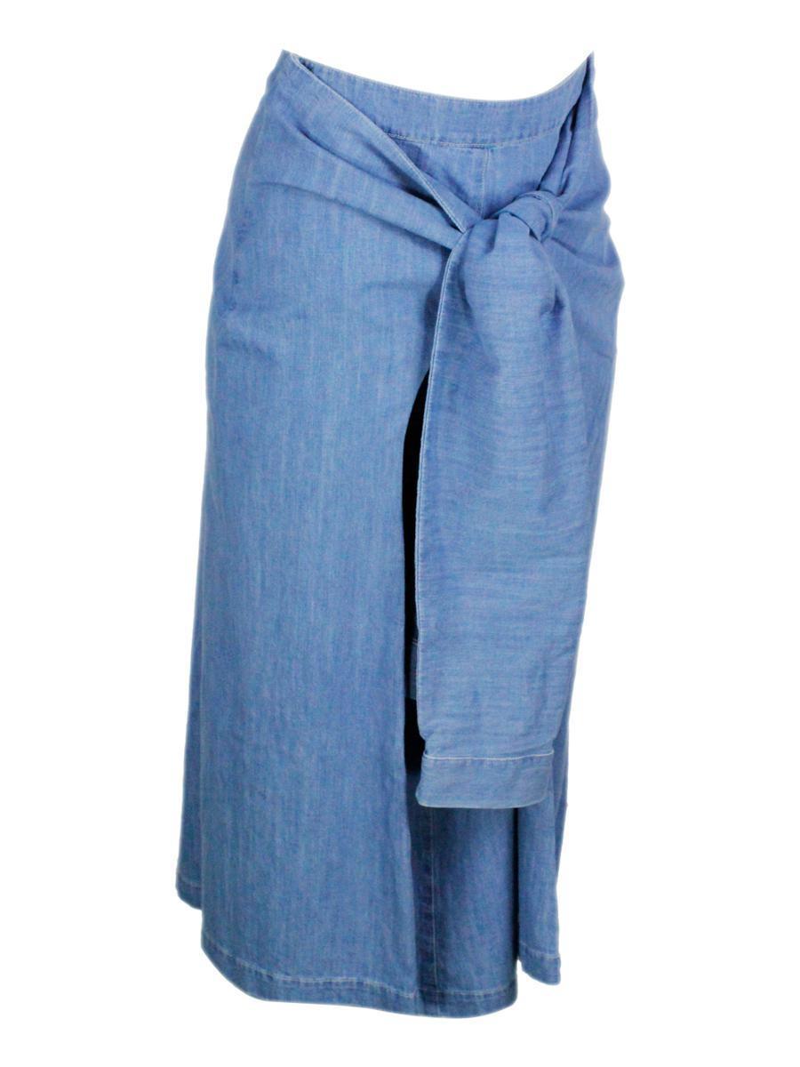 FABIANA FILIPPI Skirts In Navy Product Image