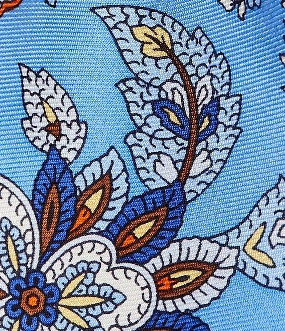 Roundtree & Yorke Grand Paisley Print 2 3/4#double; Silk Tie Product Image