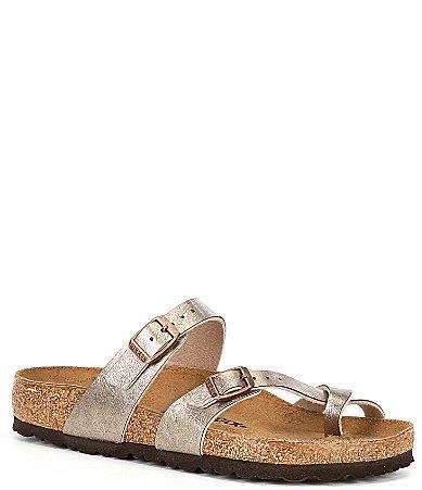 Birkenstock Womens Mayari Buckled Slide Sandals Product Image