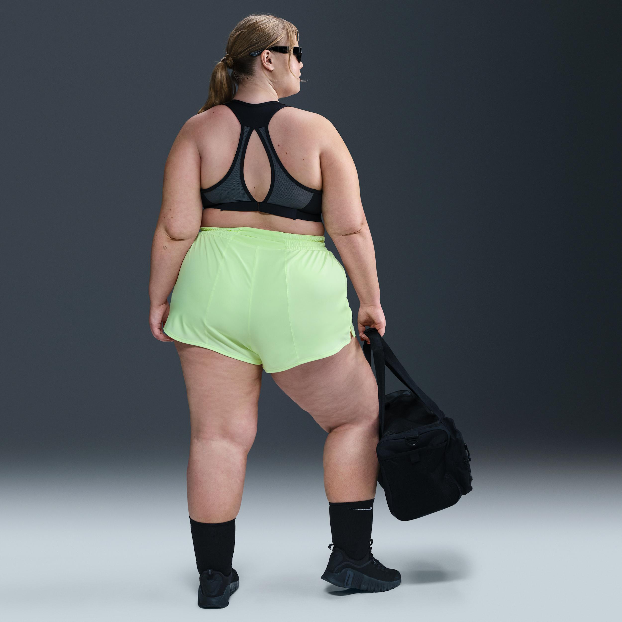Nike Women's Dri-FIT One High-Waisted 3" 2-in-1 Shorts (Plus Size) Product Image