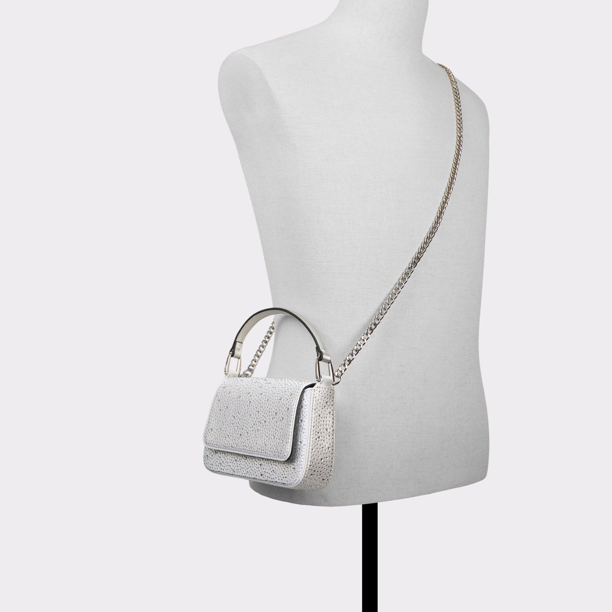 ALDO Cendalia - Women's Top Handle Handbag - Silver Product Image