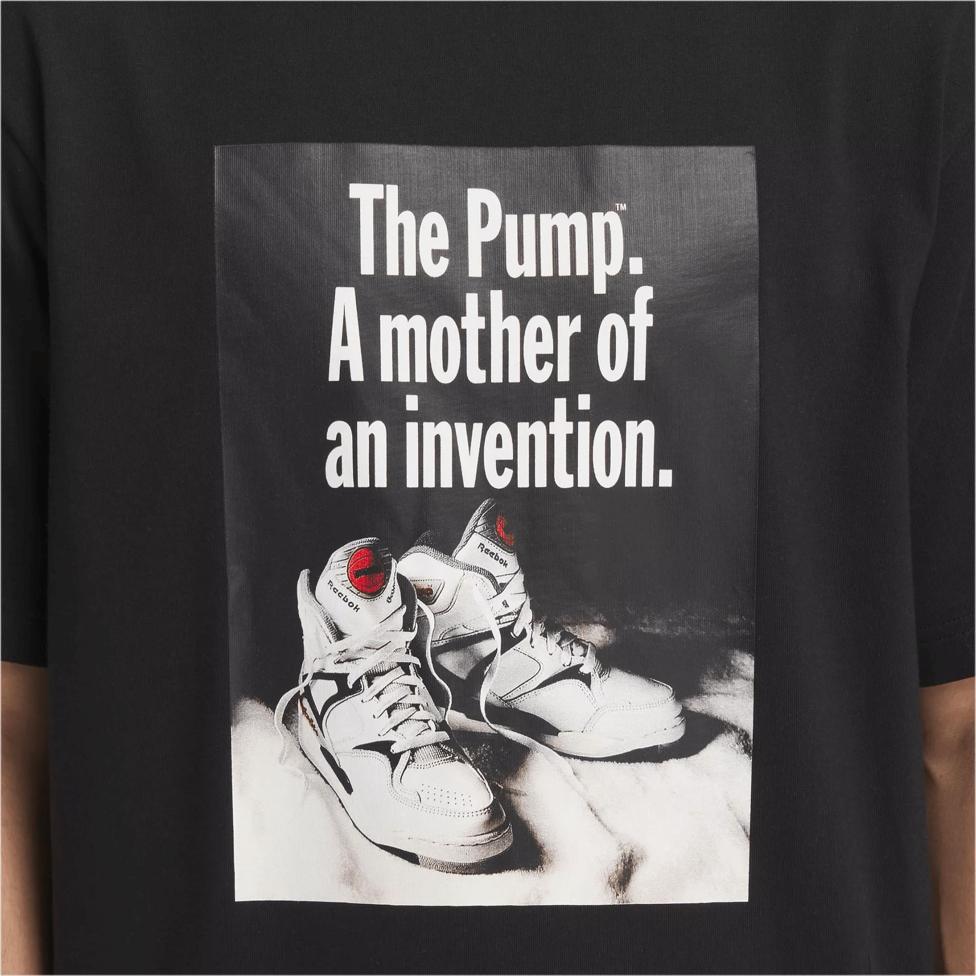 Men's Basketball Pump Graphic T-Shirt Male Product Image