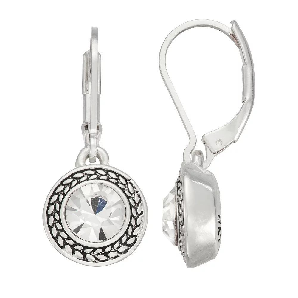 Napier Drop Earrings, Women's, White Product Image