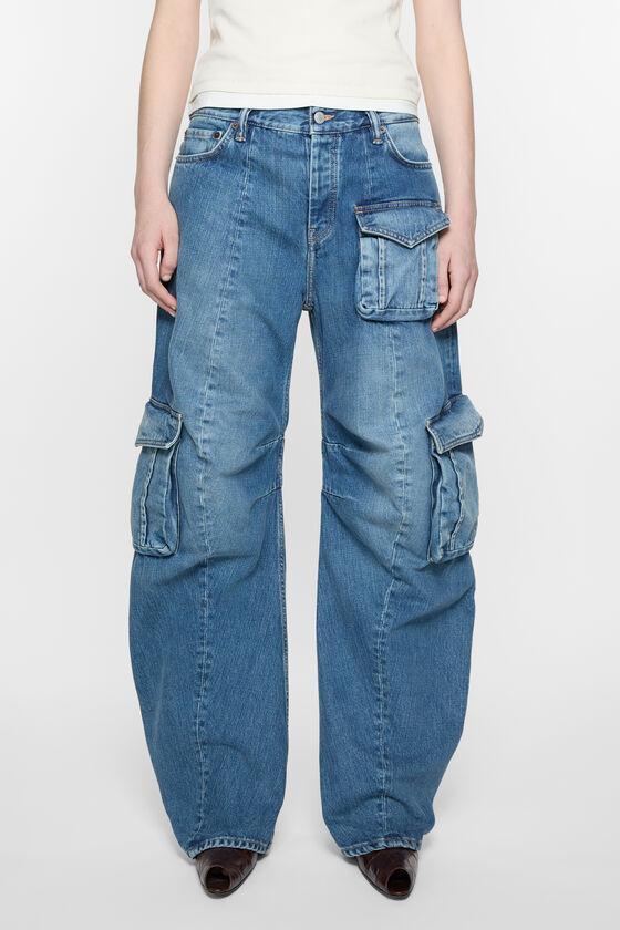 Denim cargo trousers Product Image