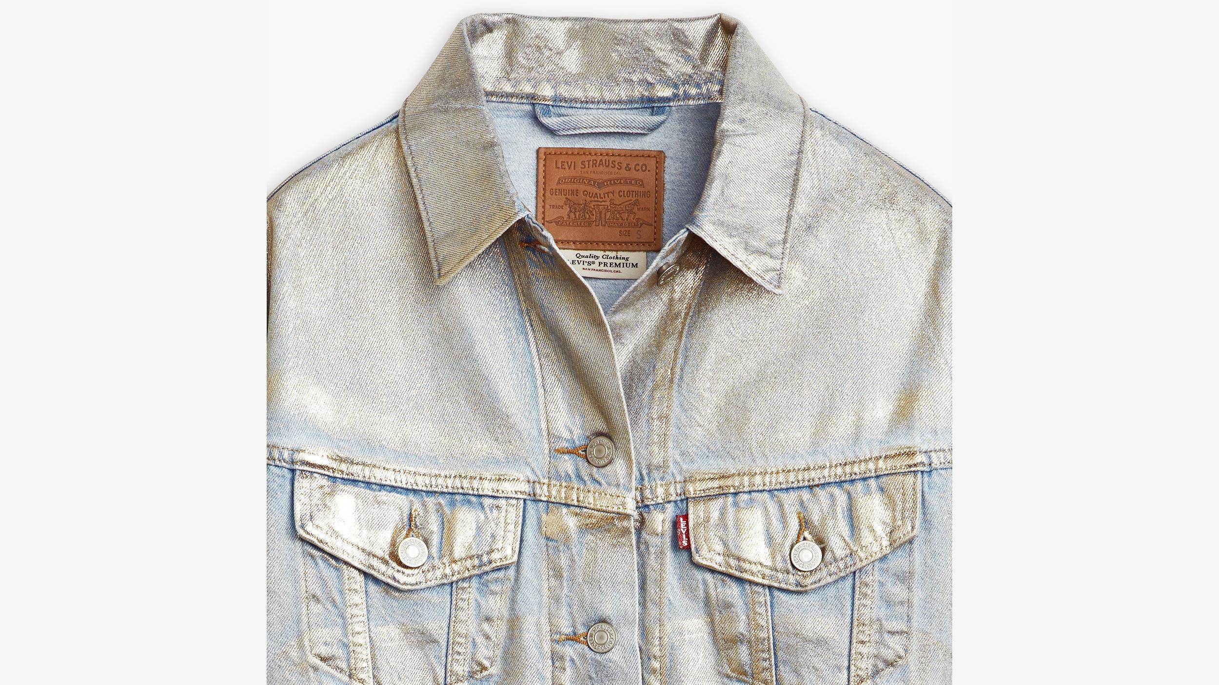 Shrunken '90s Trucker Jacket Product Image