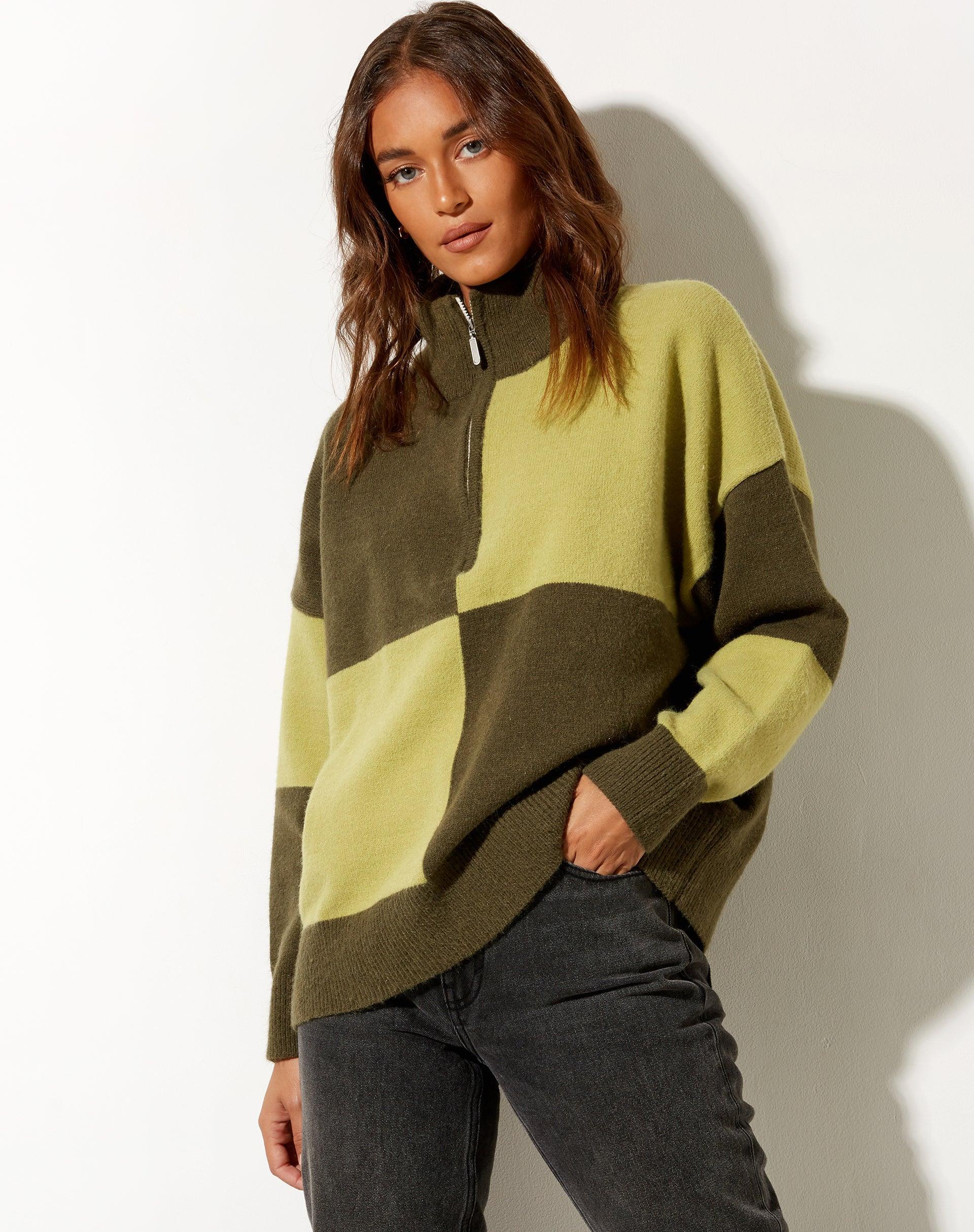 Tusca Sweatshirt in Green Product Image