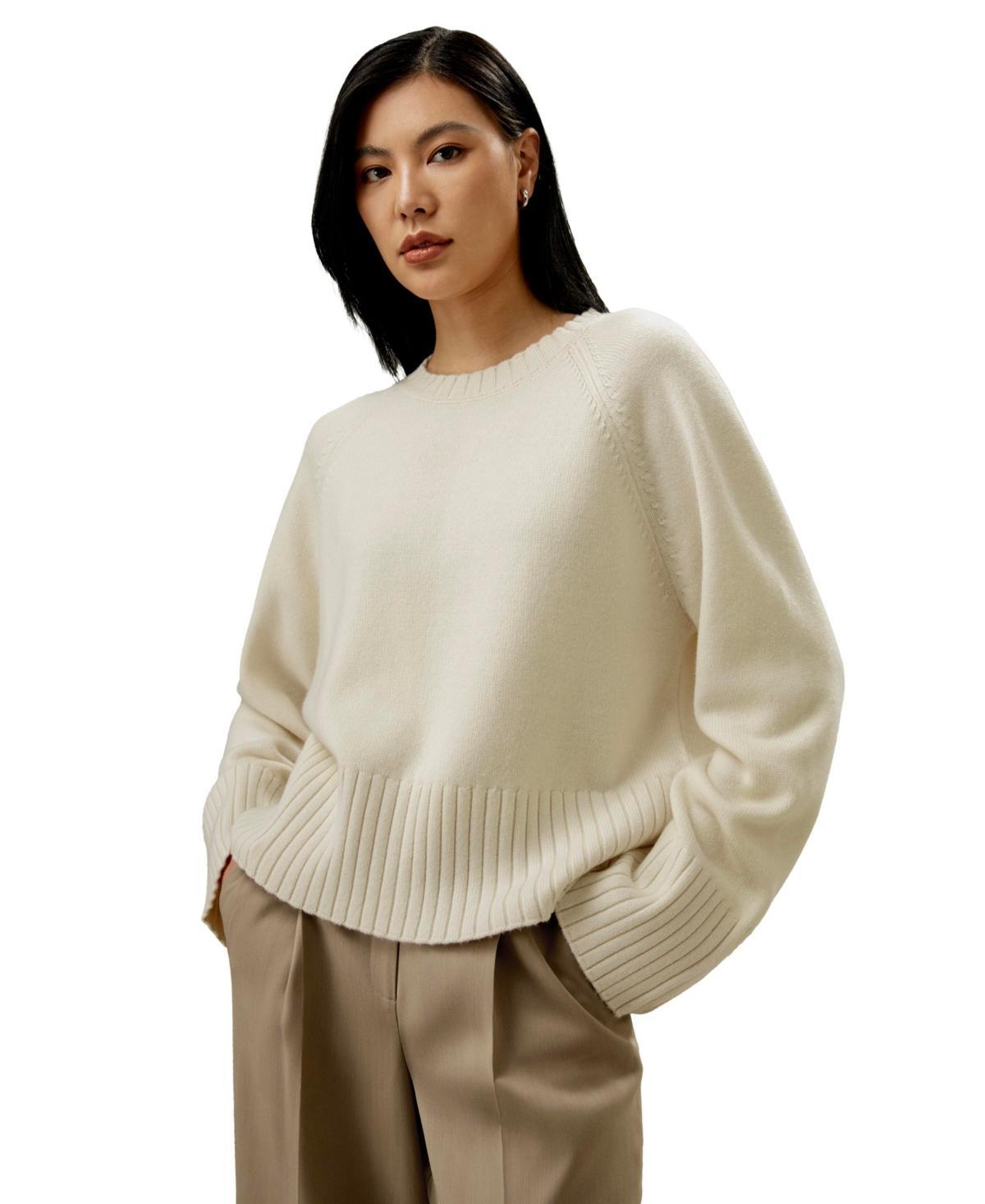 Lilysilk Womens Gelato Wool-Blend Sweater Product Image