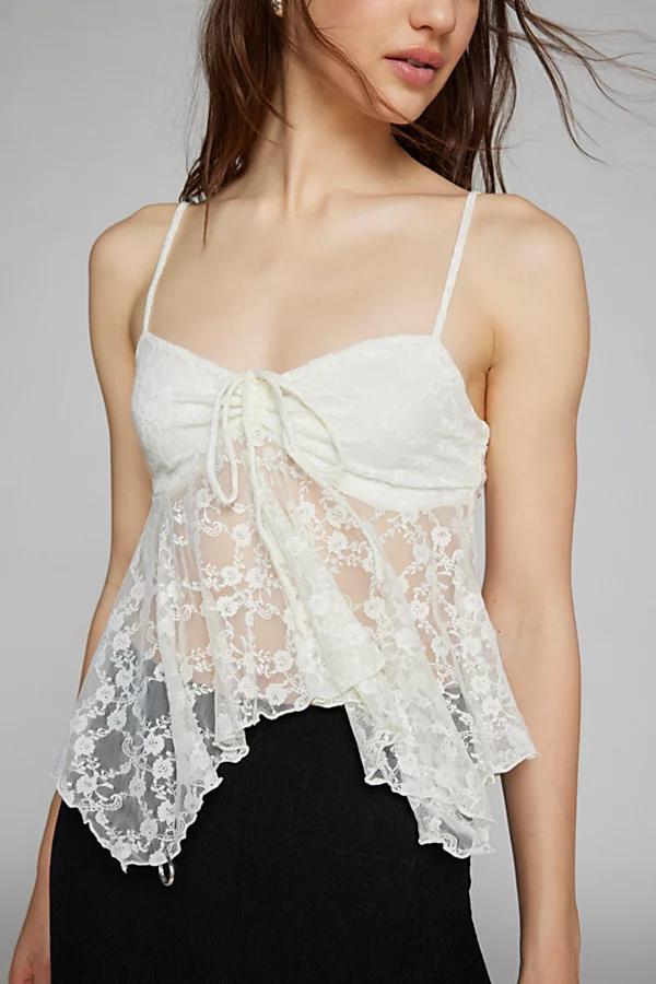 Kimchi Blue Kerry Lace Babydoll Cami Womens at Urban Outfitters Product Image