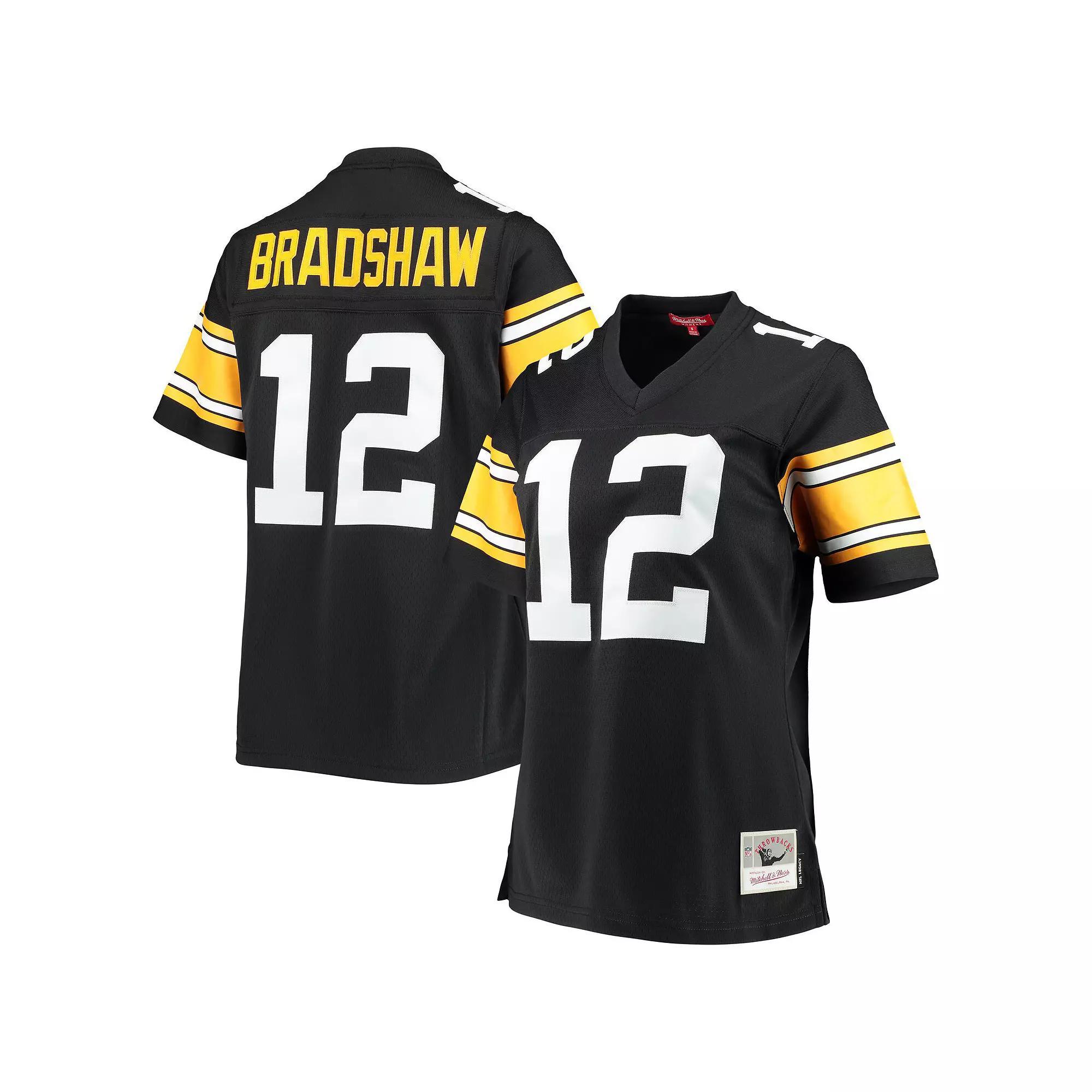 Womens Mitchell & Ness Terry Bradshaw Pittsburgh Steelers Legacy Replica Player Jersey Product Image