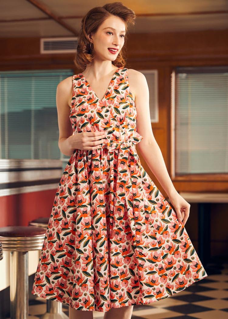 Instant Energy Faux-Wrap Dress Product Image