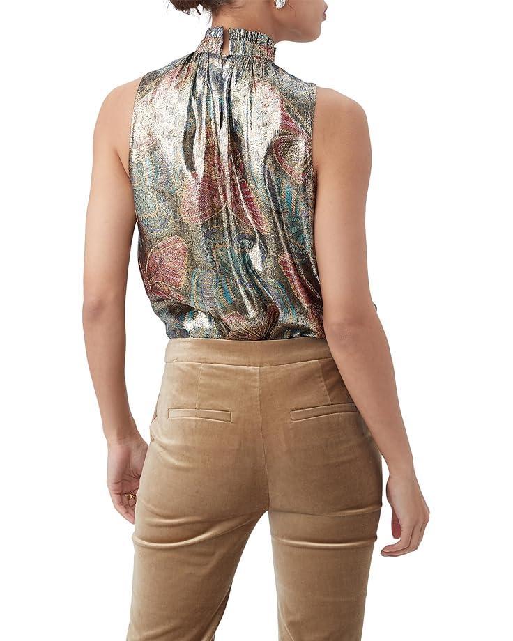 Sarita Long Sleeve Silk T Product Image