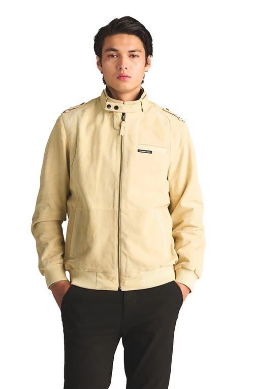 Members Only Men's Soft Suede Iconic Jacket in Black at Nordstrom, Size Medium Product Image