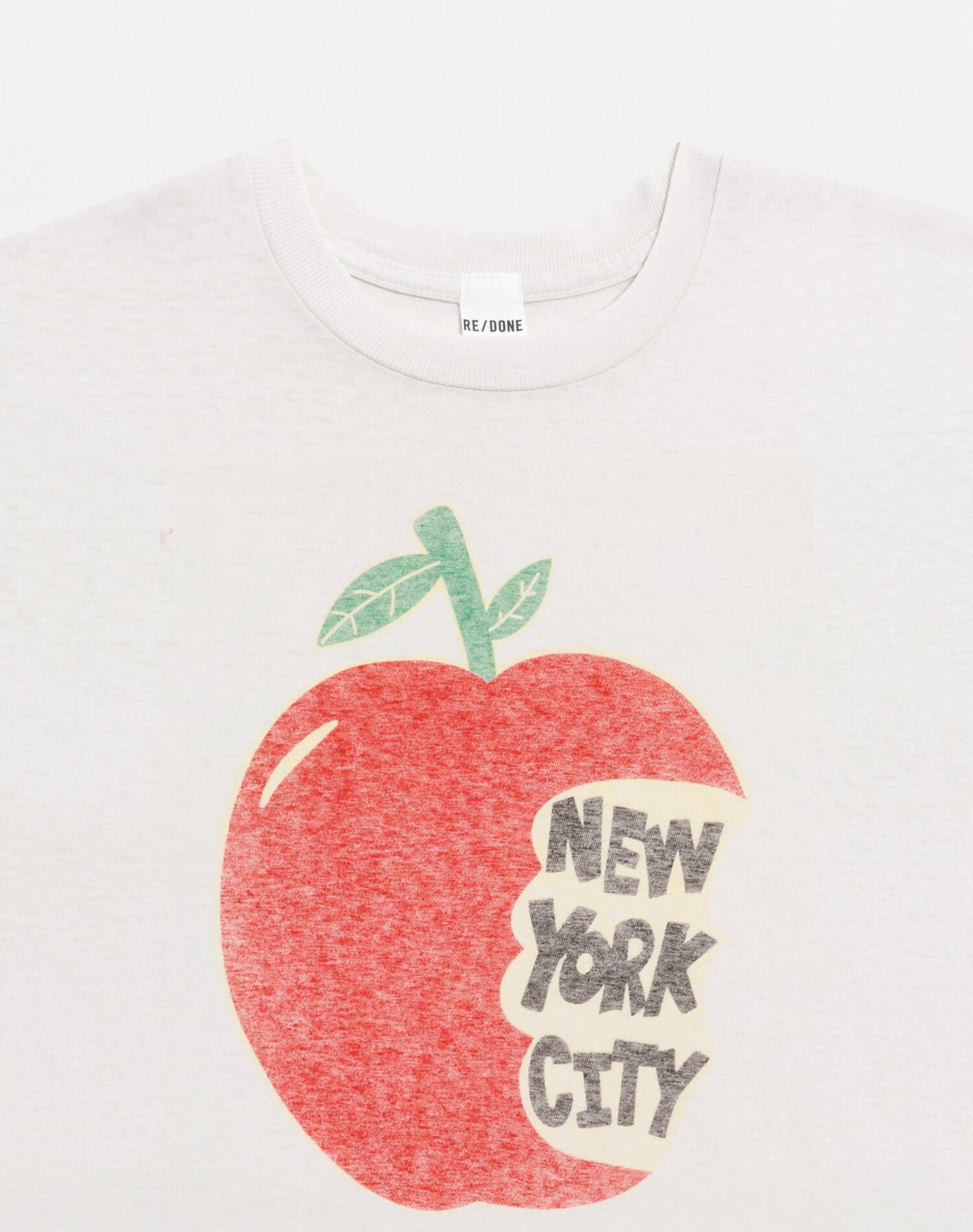Classic "NYC" Tee - Vintage White Female Product Image
